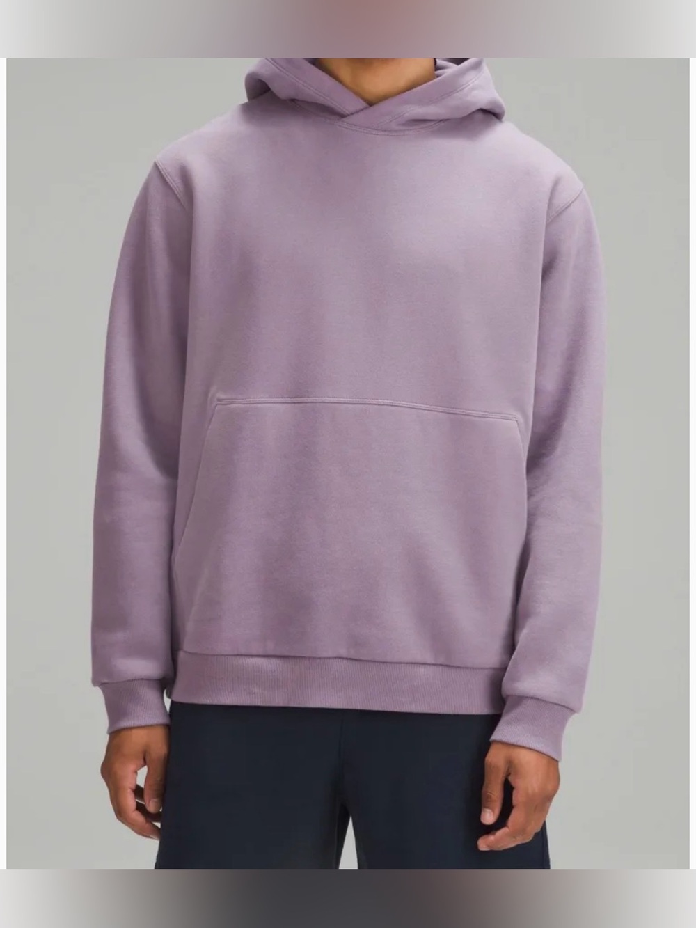 Lululemon Men’s Steady State Hoodie Purple Ash Size Medium